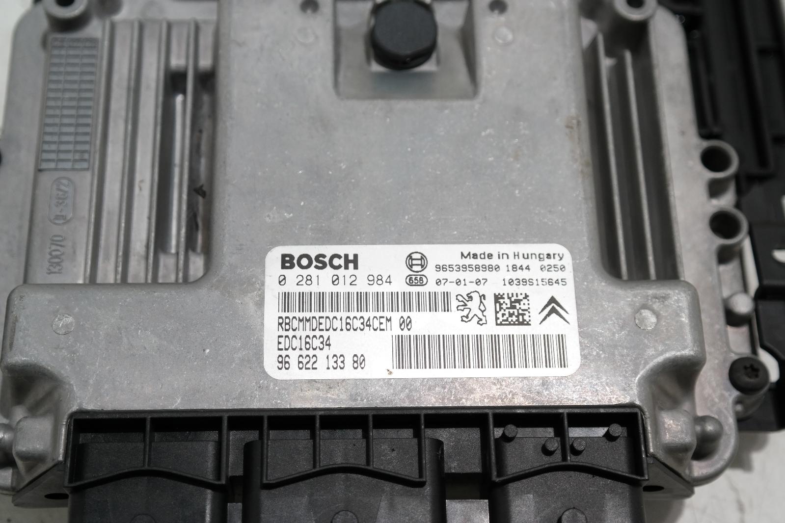 ! ALLEEN ECU EN BSI ZIE NB./ ECU BOSCH 0281012984 EDC16C34 9662213380 9653958980 1844 0250 1039S15645, BSI JHONSON CONTROLS 9663510280 2004 H02-01090107 BOOT 21676031-5B V02-00 HARD 28119736-3A 281197298A F02202582, CONT.SLOT NB. ZIE NB. FK