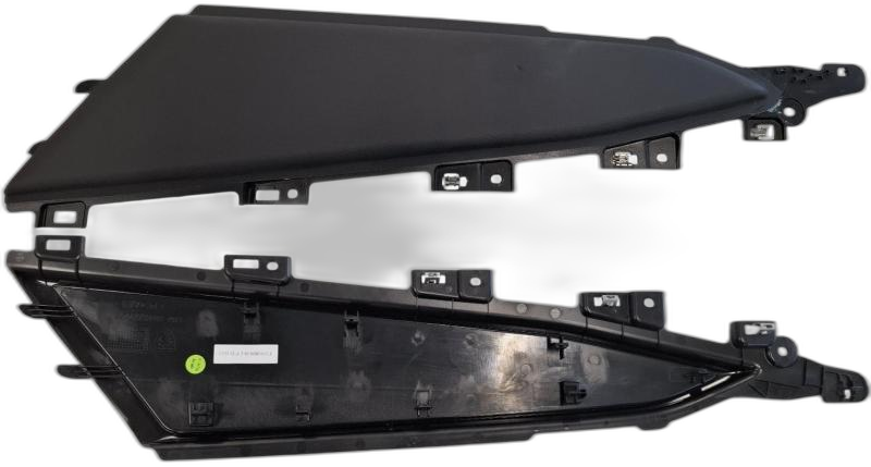 SIERDEEL LINKS OP MIDDENCONSOLE/ LEDER/ HZD ZWART MISTRAL/ 9846227780/ ZIE 98462277ZD