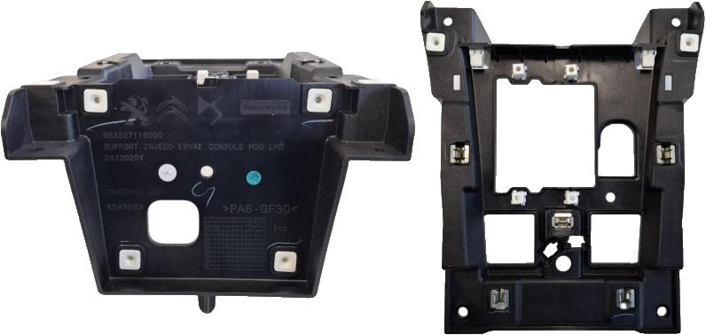 FRAME WAAR KLEIN TOUCHSCREEN DISPLAY EN SCHAKELMECHANISME OP GESHROEFD ZITTEN/ FAURECIA/ ZIE 9835271180
