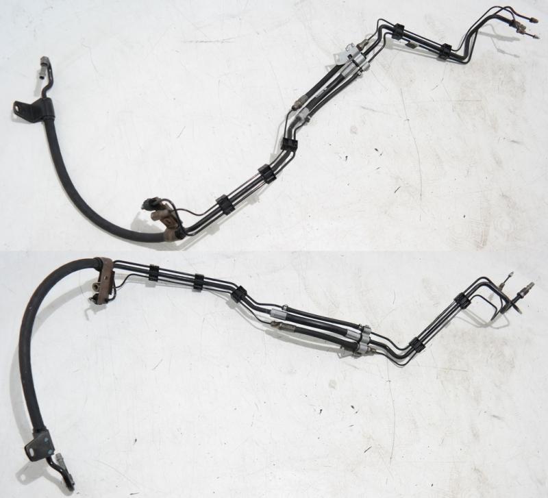 RECHTS VOOR VEERPOOT->HYDRACTIEF (SET) VERDELER OP VOORAS 10MM DIK/ 9649621780 9640323780 9640778180/ ZIE 5270QX 5270RN NFP