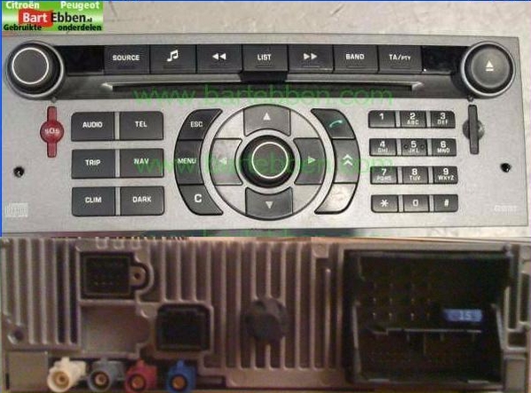 T2/ RADIO +CD -MP3 +TELEFOON +NAVI +MULTI MEDIA +USB/ RT4/ MAGNETI MARELLI/