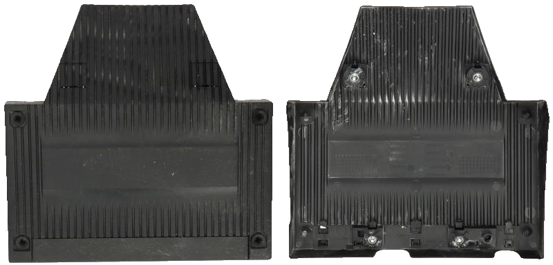 ELEKTRISCHE AANDRIJVING/ AFDEKKAP BOVEN OP OBC/ 4 RUBBER BEVESTIGINGSPUNTEN VOOR EXTRA AFDEKKAP BOVENOP/ ZIE 9835350680 9835354180