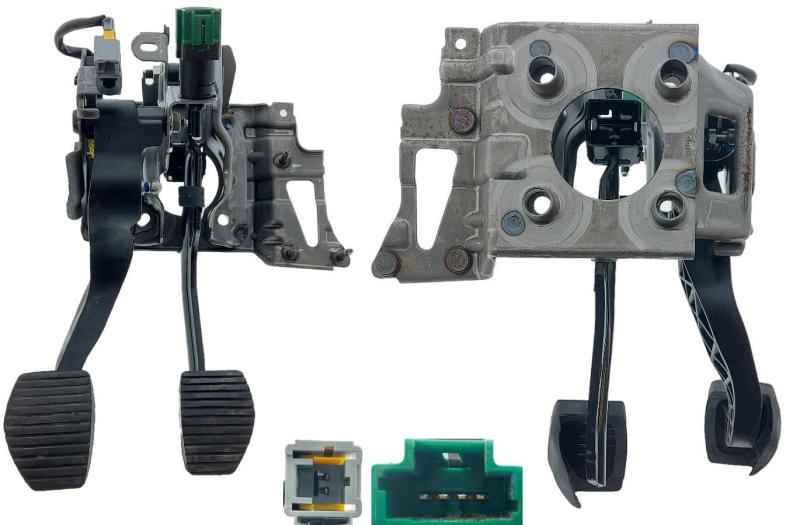 PEDALENSTEL COMPLEET ZIE 4500HR/ REMPEDAAL LOS 84PKEC ZIE 4501CL