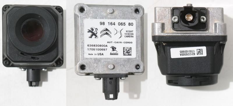 NACHTZICHT CAMERA/ IN VOORBUMPER/ NIGHT VISION CAMERA/ AUTOLIV 636830800A/ ZIE 9816406580