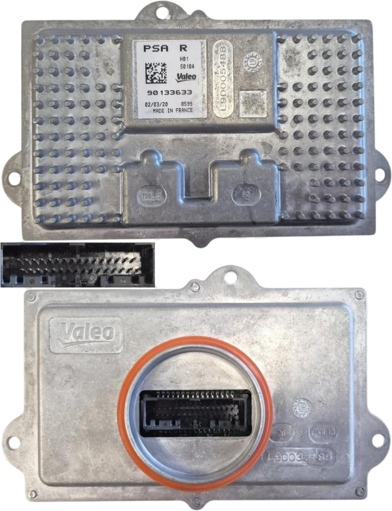 LED DRIVER/ R8/ VALEO 90133633 S0104/ ZIE 1638036980