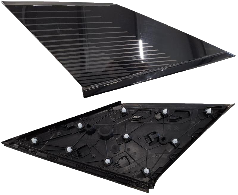 SIERPLAAT C STIJL/ ZWART HOOGGLANS/ MAIER A435/6971G/ 9839244080 9825737780/ ZIE 98392440XY