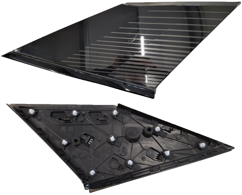 SIERPLAAT C STIJL/ ZWART HOOGGLANS/ MAIER A435/6971/ 9825592480 9839243980/ ZIE 98392439XY