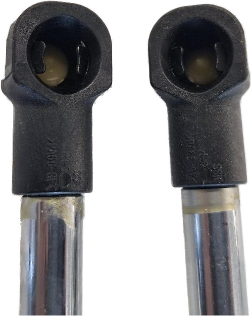 NIEUW, SET VAN 2 GASDEMPERS. SHOWA 17B18AC2 17B21AD2 LINKS 1607549480 1623232080 RP 1687264580 EN RECHTS 1607549580 1623232280 RP 1687264680 SET 1624230780