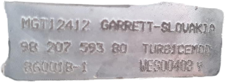 HN07 1461341 10XVKA +BALANS AS, MET GROENE PEILSTOK +TURBO GARRETT 9820759380 1638154880 +BENZINE POMP HN07 10XVKA 1470750 1637833780 1637833880