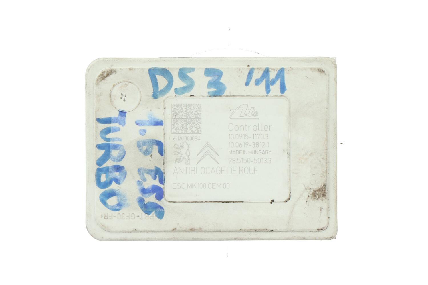 ATE MK100 10.0915-1170.3 10.0619-3812.1 28.5150-5013.3 ECU 9678416280 10.0220-0067.4