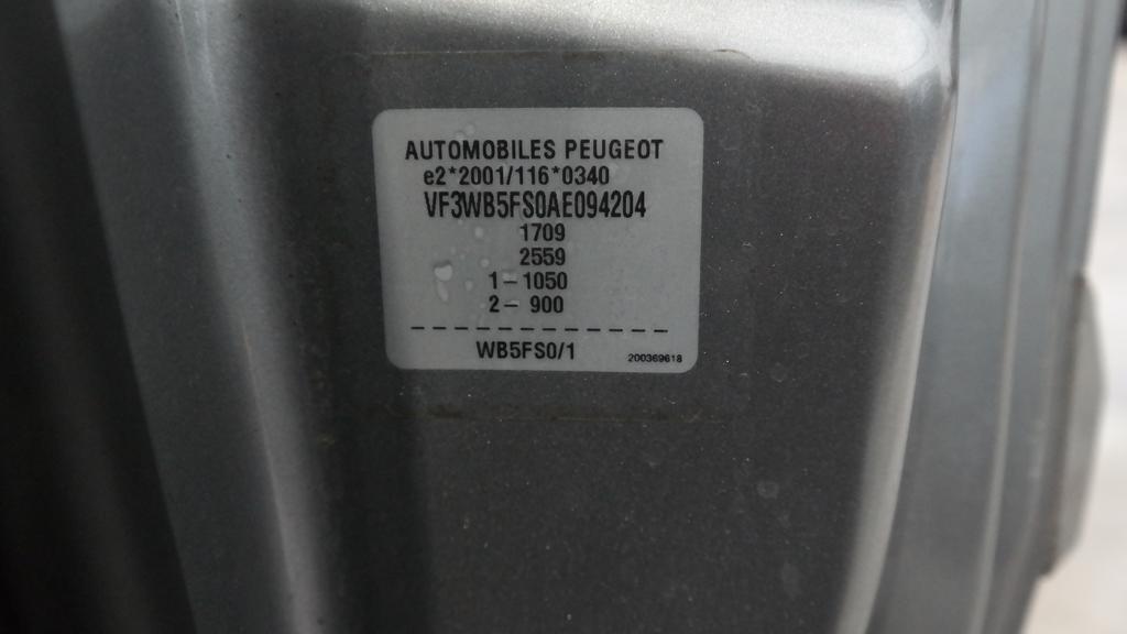 PEUGEOT 207 CABRIO