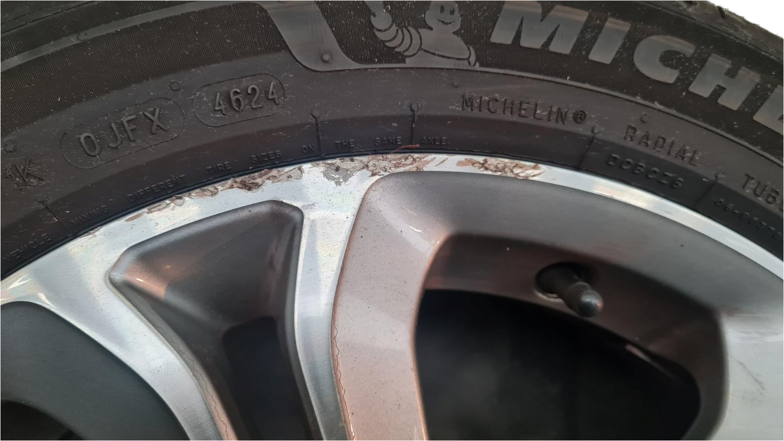STOEPRANDSCHADE 4XSETPRIJS VELGEN 96737736VX MET BANDEN 195 55 16 MICHELIN E PRIMACY 195/55 R16 91H 2X 3.5MM 2X 5.5MM