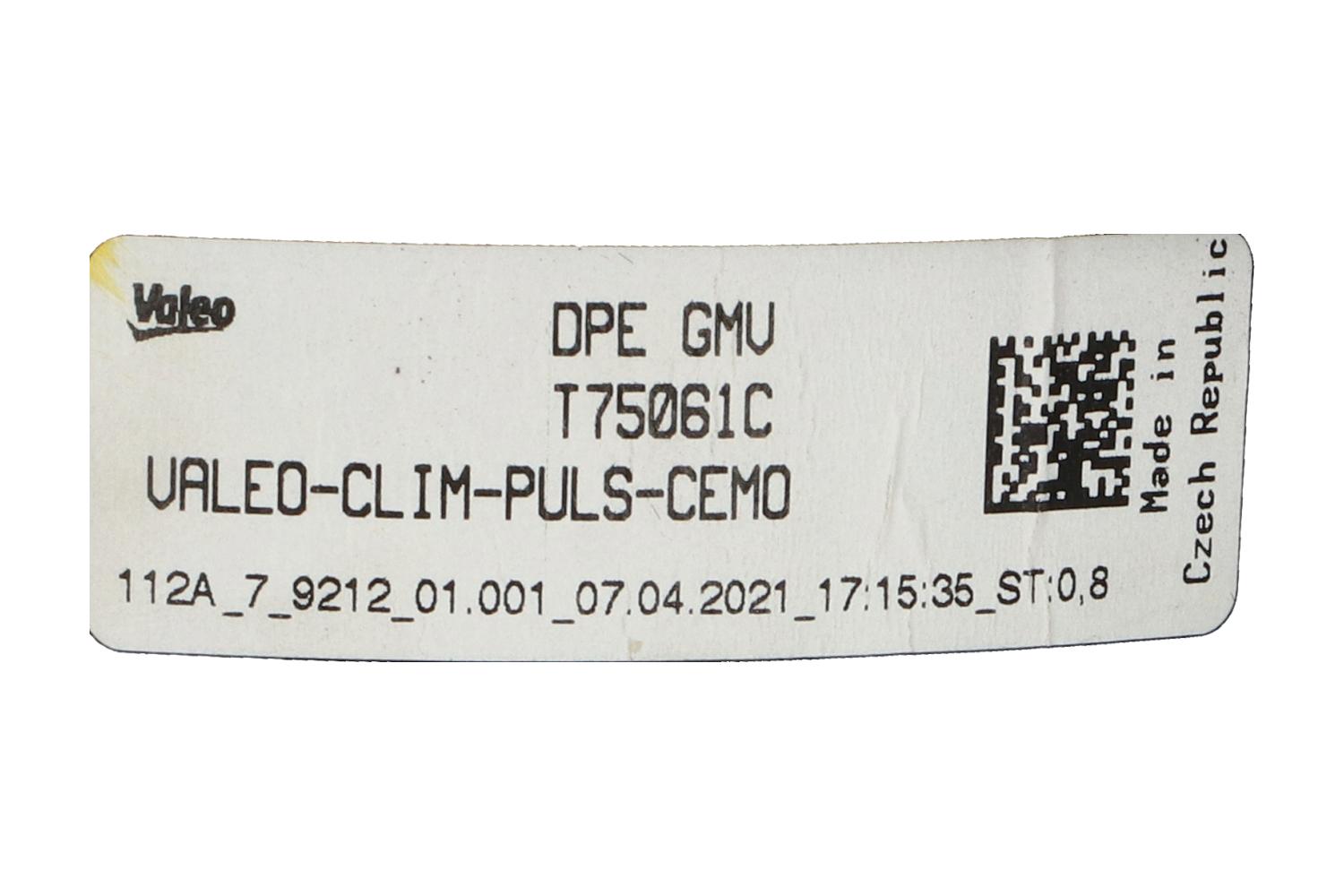 ALS NIEUW VALEO T75061C 9837609380