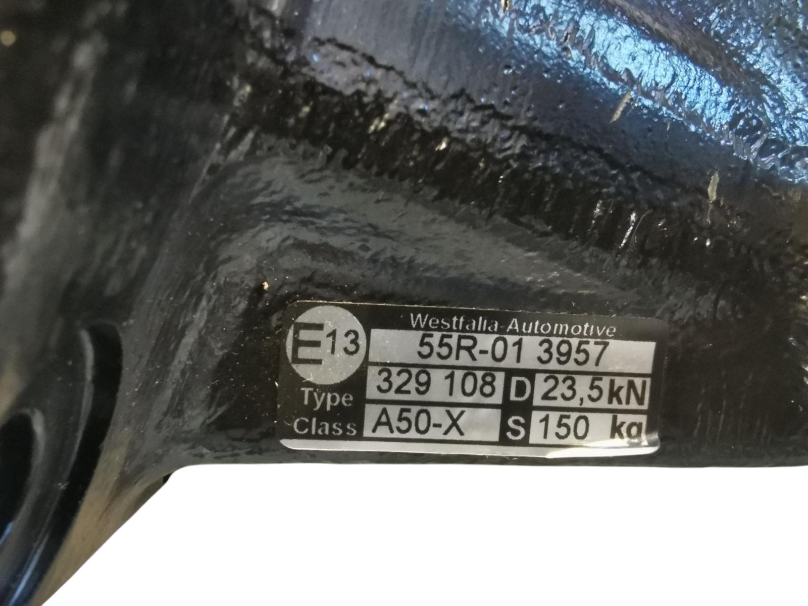 ! LET OP ALLEEN VOOR EEN DUCATO VAN 6363MM LANG ! VAST HAAK MET BEVESTIGINGSMATERIAAL 71807383