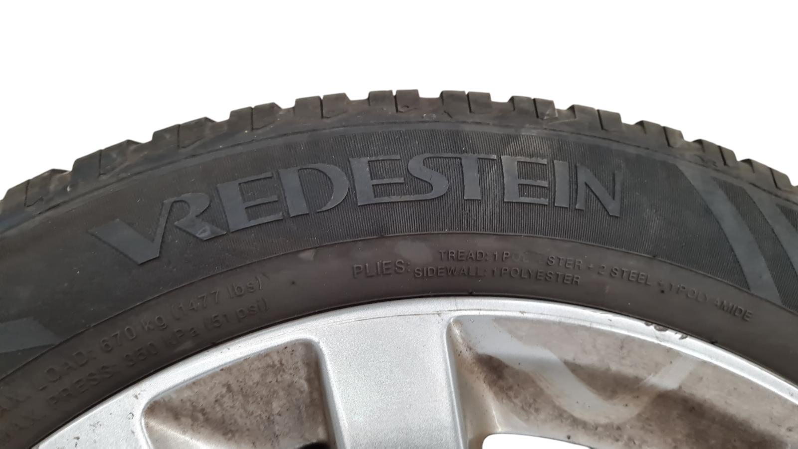 4XSETPRIJS ALU VELGEN A2 MET RONDOM STOEPRAND SCHADE 96779895TW 7.0 J16 CH5-44 ALU SHADOW - A048 HTW - GRIS ECLAT CLIQUER MET BANDEN VREDESTEIN QUATRAC 5 205/55 R16 91V