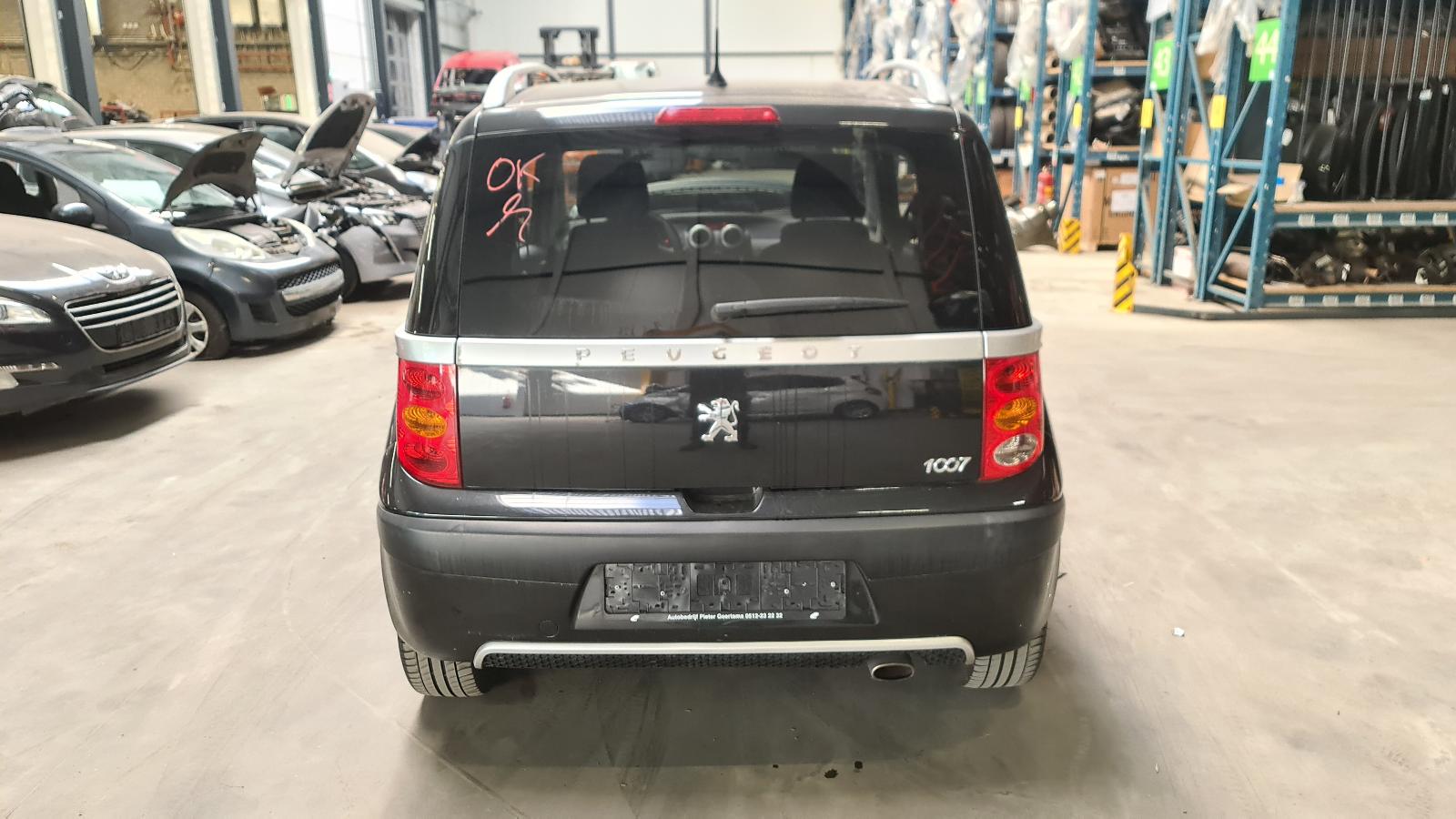 PEUGEOT 1007 2 schuifdeuren