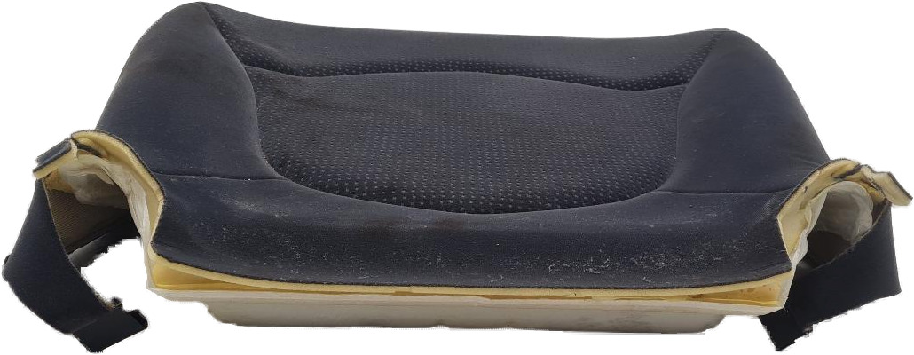 RECHTER ZITTING A2 PAST LINKS/ GRIJS VELOURS CAMCILL + MISTECO 2 PO FY/ FOAM MET BEKLEDING 8862HR NFP