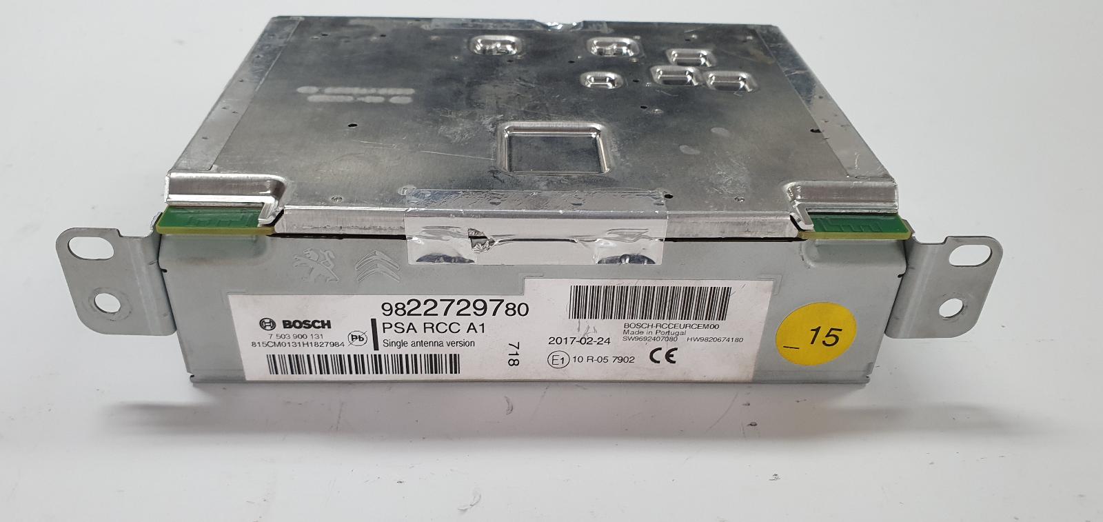 BOSCH PSA RCC A1 10R-05-7902 9822729780
