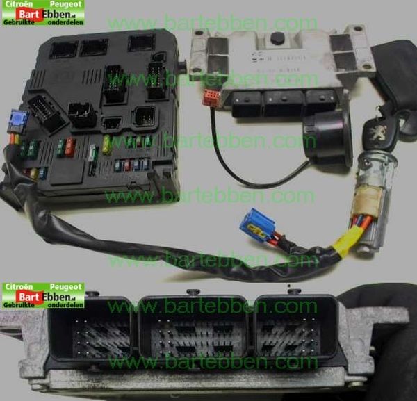 B 2.0 16V RFK EW10J4S/ MARELLI IAW6LPA01/ HW 9649578780 16575054 SW 9652757480 16626094/ ZIE 1942F3 +BSI +CONTACTSLOT SET