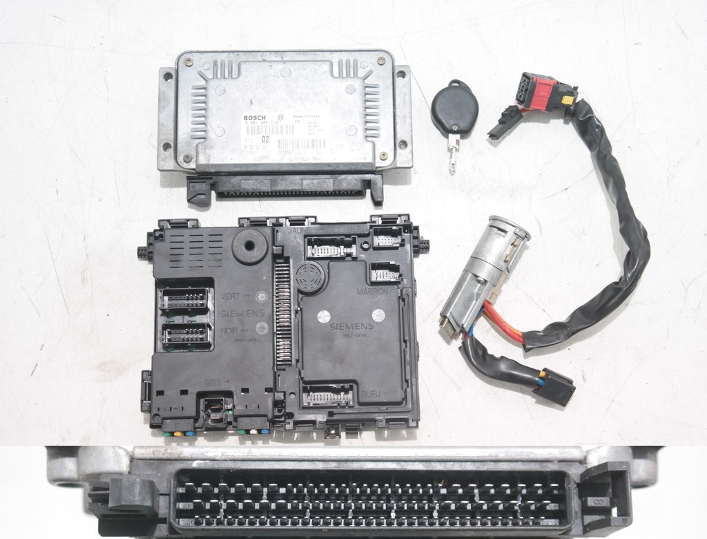 B 1.4 8V KFX/ BOSCH 0261204712 MP7302 9628324780(1929TJ) + BSI SIEMENS S105872300G 9626460880(658005 6580P8 658022) + CONT SLOT