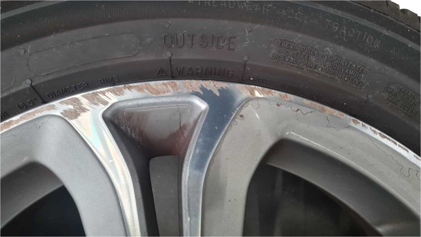 STOEPRANDSCHADE 4XSETPRIJS VELGEN 96737736VX MET BANDEN 195 55 16 MICHELIN E PRIMACY 195/55 R16 91H 2X 3.5MM 2X 5.5MM