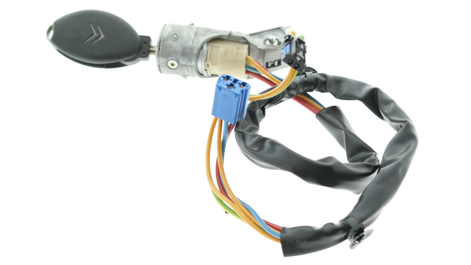 SLOT COMPLEET +ELEKTRISCH DEEL 1X SLEUTEL MET CENTRALE VERGRENDEDELINGKNOPJE NIET LEESBAAR 4162CE