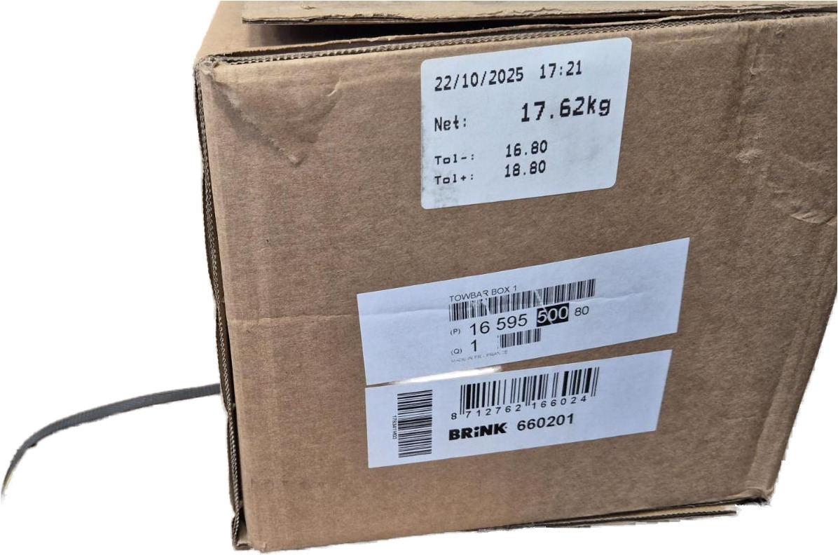 ALS NIEUW MET ALLE BEVVESTIGINGS MATERIAAL ZONDER STEKKERDOOS/ BRINK 6602 660201 1659550080