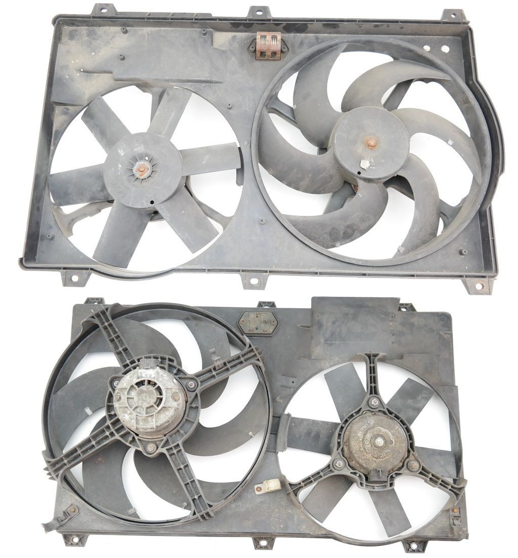 D 2.5 T9A/ DUBBEL HUIS(1308H7) MOTOR+BLAD LINKS DIA.38CM (1999-06- 1253A0) MOTOR+BLAD RECHTS DIA.31CM (125339 1253C1)