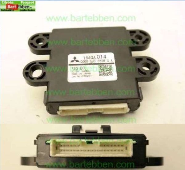 ECU START & STOP/ 1640A014 0000G8C635M/ ZIE 1608252780 RP 1619228680