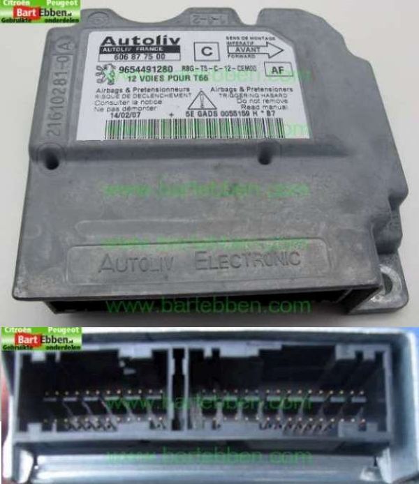 MODUUL LOS/ AUTOLIV 606877500 9654491280/ ZIE 6545HT 6545HV NFP