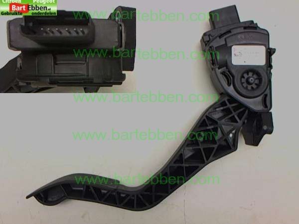 HDI 1.6 8V 8V 9H06 DV6TED/ GASPEDAAL INCL SENSOR/ ZIE 1601CW