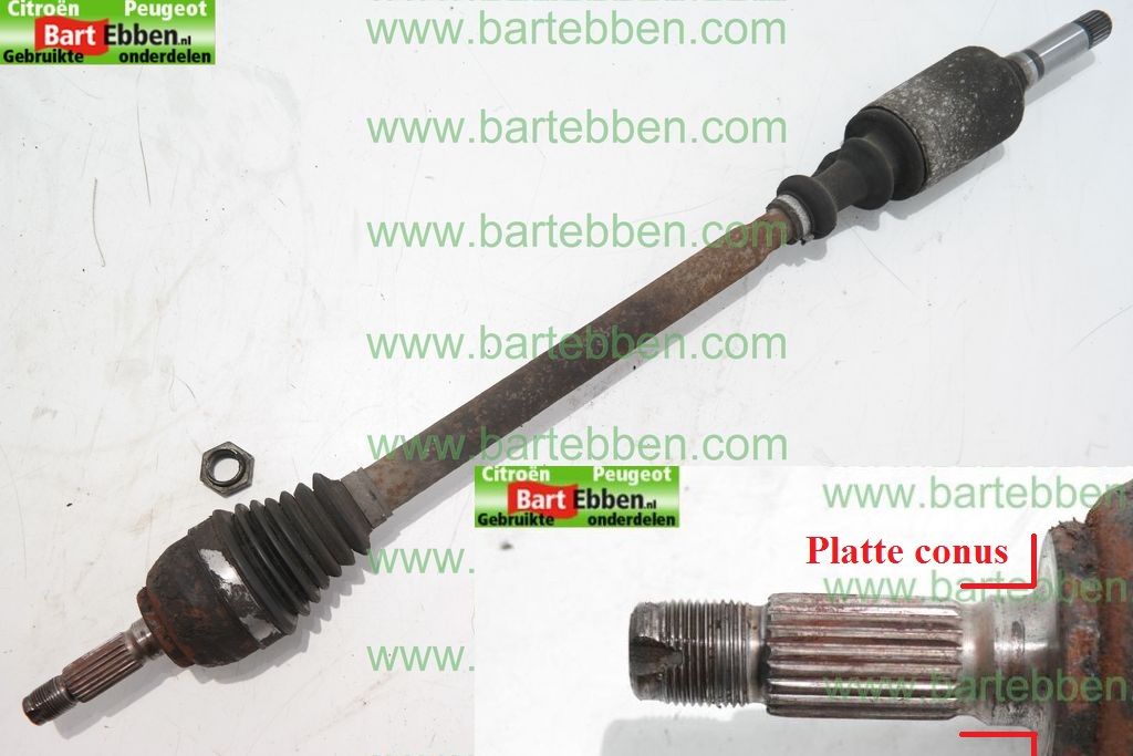 B 1.6 8V NFZ/ -ABS/ -STEUNLAGER/ 1 GEHEEL
