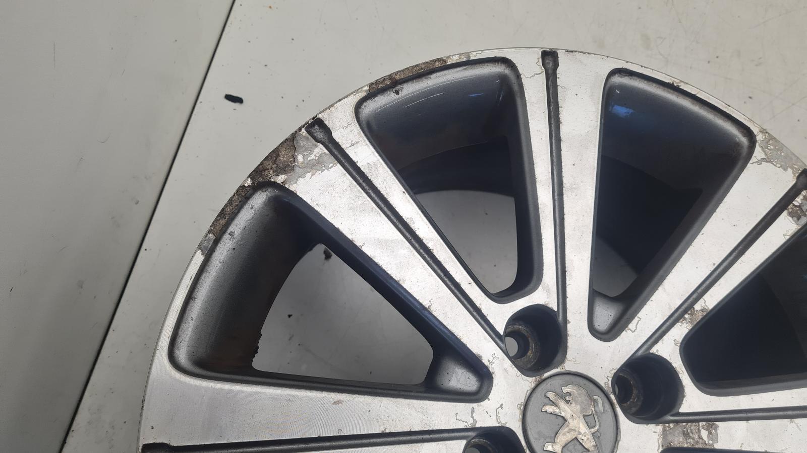 4X SETPRIJS DIVERSE BESCHADIGINGEN EZV ANTRACIET MET STOEPRANDSCHADE EN OXIDATIE PLEKKEN 96737077ZV MET BOUTEN